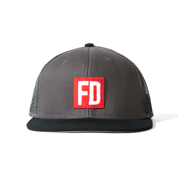 FD Grey/Blk Bill Mesh Hat