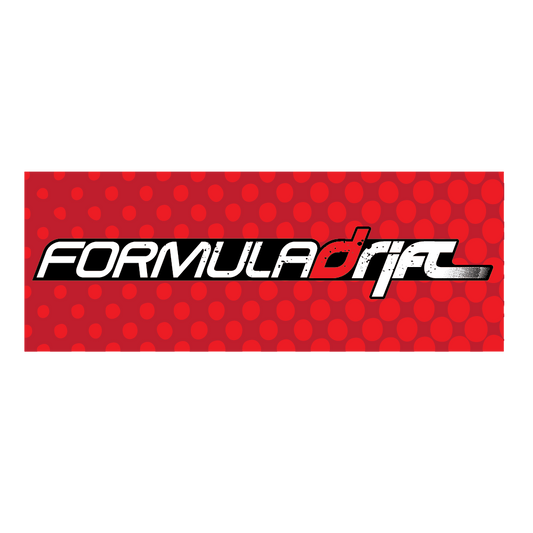 Formula Drift Sticker - Circles (Red)