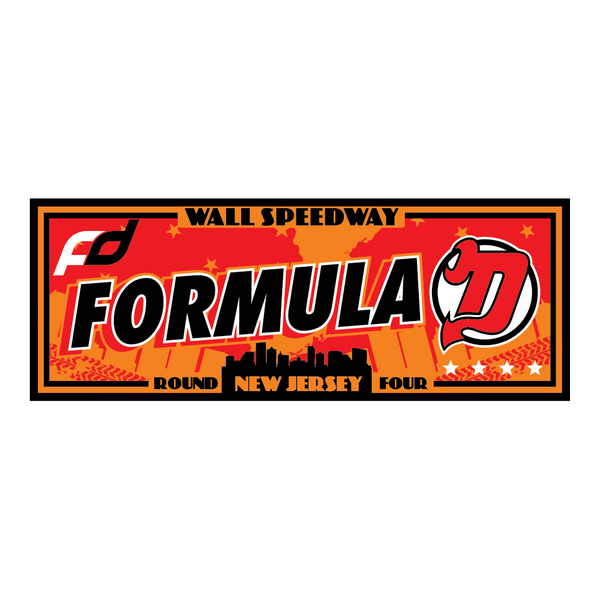 Formula Drift Sticker - City Tour (Round 4 - New Jersey)
