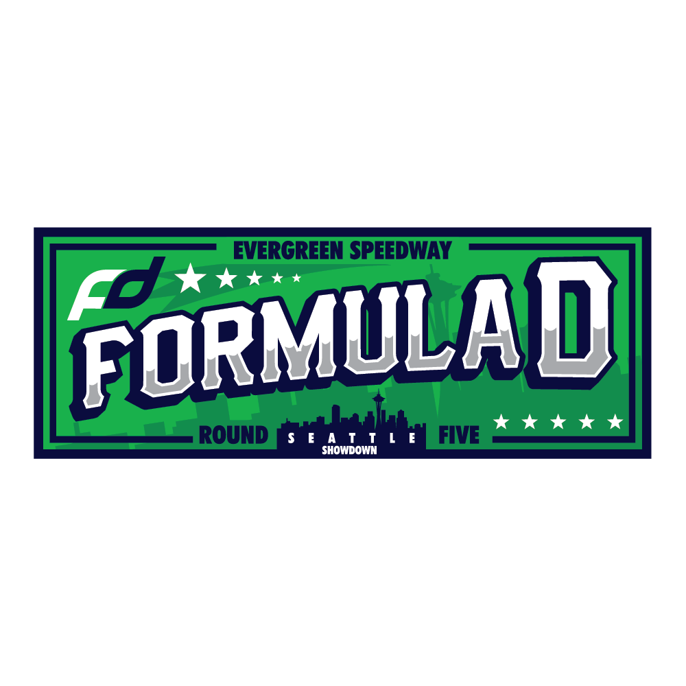 Formula Drift Sticker - City Tour (Round 5 - Evergreen)